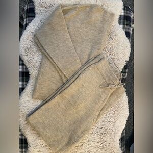 B..Young Cozy Womens Tan Knit Sweater Set